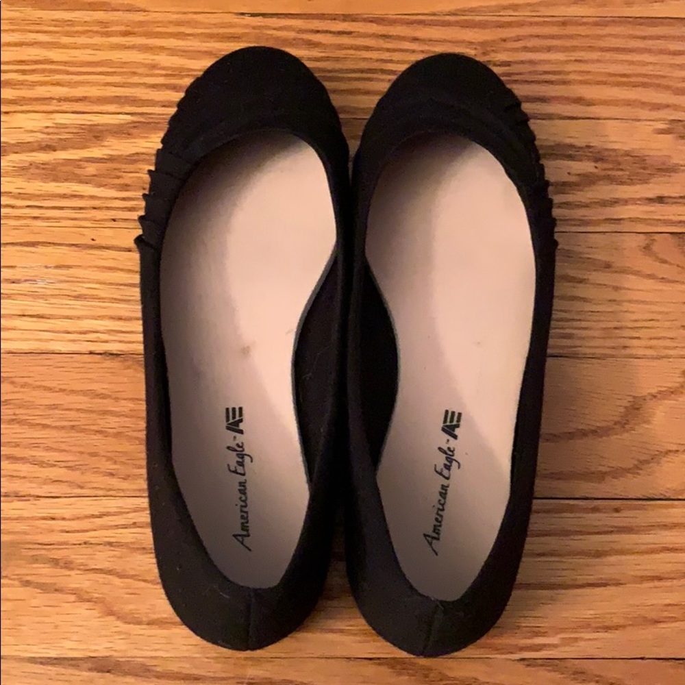 American Eagle Black Flats